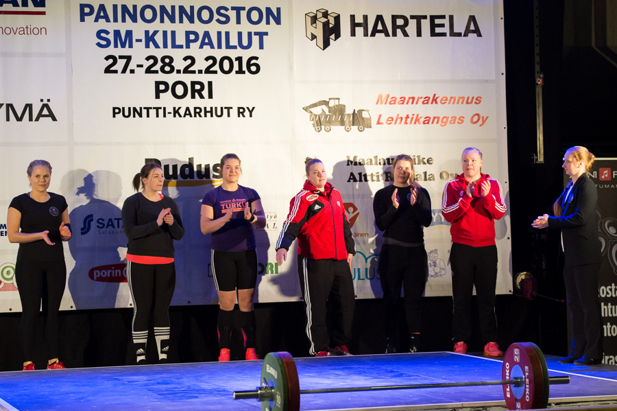 28.2.2016 - (Painonnoston SM-kilpailut, naiset)
